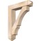 Ekena Millwork Balboa Arts and Crafts Smooth Bracket w/ Offset Brace, Douglas Fir, 7 1/2"W x 34"D x 42"H BKT0806X34X42BOA03SDF - alternate 1